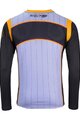 KENNY Cycling summer long sleeve jersey - EVO PRO 24 - white/orange/black