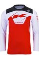 KENNY Cycling summer long sleeve jersey - ELITE KID 24 - red