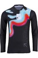 KENNY Cycling summer long sleeve jersey - CHARGER 24 - pink/blue/black