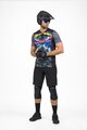 KENNY Cycling short sleeve jersey - INDY 25 - black/multicolour