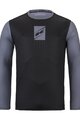 KENNY Cycling summer long sleeve jersey - ELITE 25 - black/grey