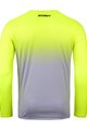 KENNY Cycling summer long sleeve jersey - ELITE 25 - yellow/grey