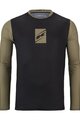 KENNY Cycling summer long sleeve jersey - PROLIGHT 25 - black/brown