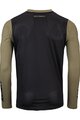 KENNY Cycling summer long sleeve jersey - PROLIGHT 25 - black/brown