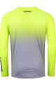 KENNY Cycling summer long sleeve jersey - PROLIGHT 25 - yellow/grey