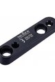 BBB reel adapter - POWERMOUNT 140/160 mm - black