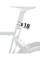 BBB start number holder - BSP-96 AEROFIX - black