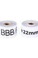 BBB tape - RIMTAPE 2M X 25MM - white