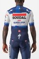 CASTELLI Cycling short sleeve jersey - QUICKSTEP AERO RACE 6.1 - blue/white