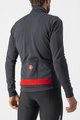 CASTELLI Cycling winter long sleeve jersey - PURO 3 - grey