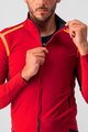 CASTELLI Cycling thermal jacket - PERFETTO ROS - red