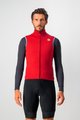 CASTELLI Cycling gilet - PERFETTO VEST - red