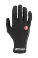 CASTELLI Cycling long-finger gloves - PERFETTO LIGHT - black
