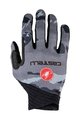 CASTELLI Cycling long-finger gloves - CW 6.1 CROSS - grey