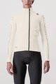 CASTELLI Cycling thermal jacket - TRANSITION - ivory