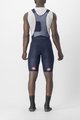 CASTELLI Cycling bib shorts - SUPERLEGGERA - blue