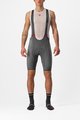 CASTELLI Cycling bib shorts - COMPETIZIONE - grey