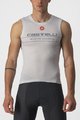 CASTELLI Cycling sleeve less t-shirt - ACTIVE COOLING - grey
