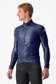 CASTELLI Cycling windproof jacket - ARIA SHELL - blue