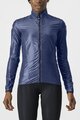 CASTELLI Cycling windproof jacket - ARIA SHELL W - blue