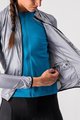 CASTELLI Cycling windproof jacket - ARIA SHELL W - silver