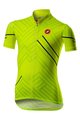 CASTELLI Cycling short sleeve jersey - CAMPIONCINO - yellow