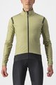 CASTELLI Cycling thermal jacket - ALPHA ROS 2 LIGHT - light green