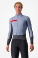 CASTELLI Cycling thermal jacket - BETA ROS - blue
