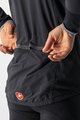CASTELLI Cycling rain jacket - GAVIA - black