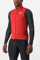 CASTELLI Cycling gilet - PRO THERMAL MID - red
