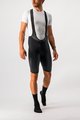CASTELLI Cycling bib shorts - NANO FLEX PRO RACE - black