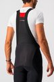 CASTELLI Cycling 3/4 length bib shorts - SORPASSO ROS - black