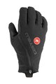 CASTELLI Cycling long-finger gloves - ESPRESSO GT - black