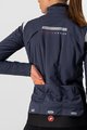 CASTELLI Cycling thermal jacket - ALPHA ROS 2 W - blue