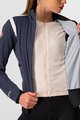 CASTELLI Cycling thermal jacket - ALPHA ROS 2 W - blue