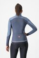 CASTELLI Cycling thermal jacket - BETA ROS W - blue