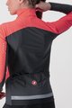 CASTELLI Cycling windproof jacket - BETA ROS W - pink