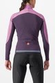 CASTELLI Cycling thermal jacket - BETA RoS W - purple