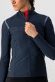 CASTELLI Cycling winter long sleeve jersey - TUTTO NANO ROS W - blue