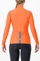 CASTELLI Cycling winter long sleeve jersey - TUTTO NANO RoS W - orange