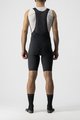 CASTELLI Cycling bib shorts - PREMIO BLACK - black/white