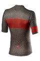 CASTELLI Cycling short sleeve jersey - MAISON - brown/orange