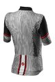 CASTELLI Cycling short sleeve jersey -  ILLUSIONE - black/white
