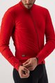 CASTELLI Cycling thermal jacket - ELITE ROS - red