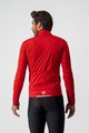 CASTELLI Cycling thermal jacket - ELITE ROS - red