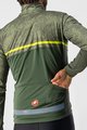 CASTELLI Cycling thermal jacket - FINESTRE - green/yellow