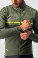 CASTELLI Cycling thermal jacket - FINESTRE - green/yellow