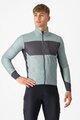 CASTELLI Cycling thermal jacket - UNLIMITED PUFFY - light green