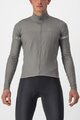 CASTELLI Cycling winter long sleeve jersey - FONDO - grey