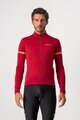 CASTELLI Cycling winter long sleeve jersey - FONDO - red